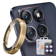 Защитное стекло на камеру ENKAY Metal Ring для Motorola Edge 70 Fusion - Gold: фото 1 из 7