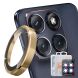 Защитное стекло на камеру ENKAY Metal Ring для Motorola Edge 70 Fusion - Gold (409511F). Фото 1 из 7