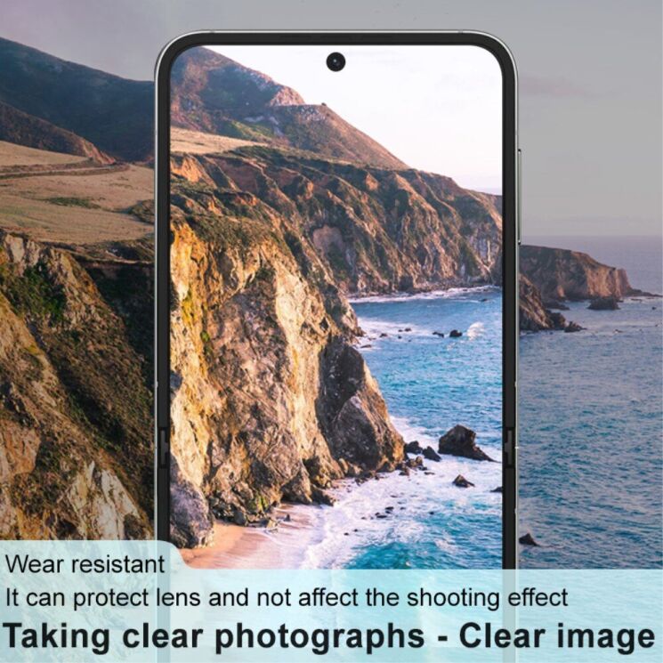 Захисне скло на камеру IMAK Black Glass Lens для Samsung Galaxy Flip 6 - Black: фото 6 з 10