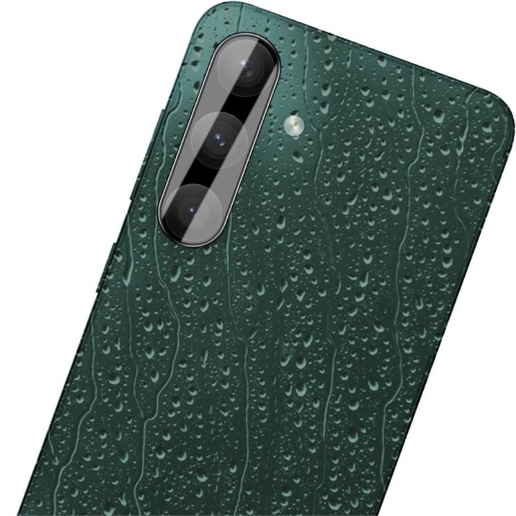 Защитное стекло на камеру IMAK Black Glass Lens для Samsung Galaxy S24 - Black: фото 5 из 6