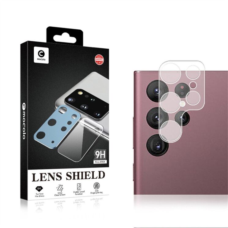 Захисне скло на камеру MOCOLO Camera Lens Glass для Samsung Galaxy S25 Ultra (S938): фото 7 з 7