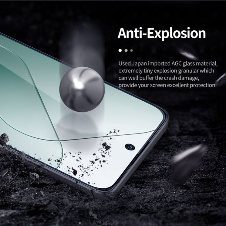 Защитное стекло NILLKIN Amazing H+ Pro для Xiaomi 14 - Transparent: фото 8 из 18