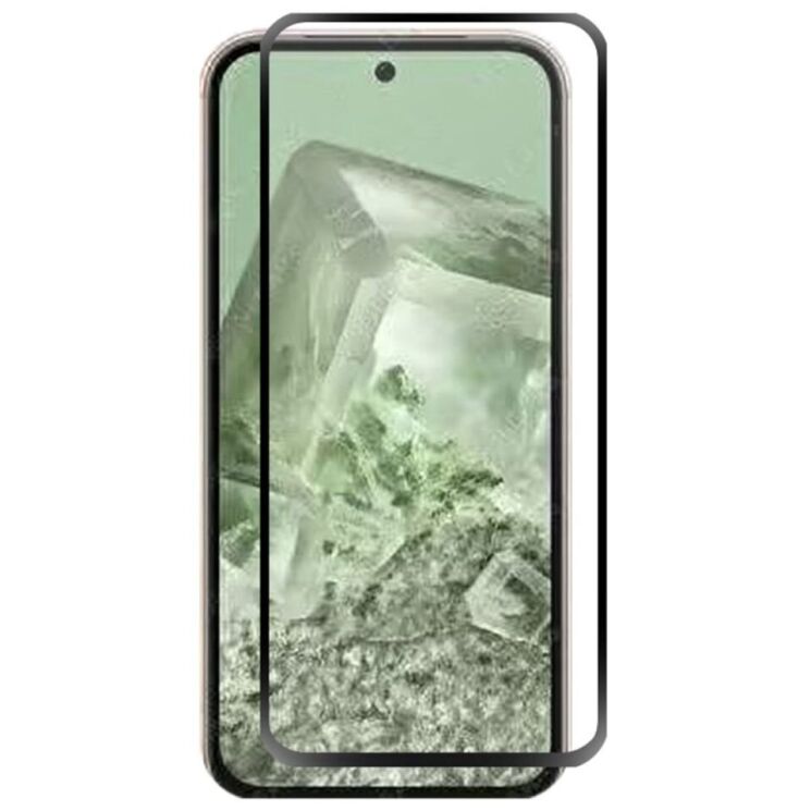 Защитное стекло RURIHAI Full Glue Screen Protect для Google Pixel 8A - Black: фото 1 из 7