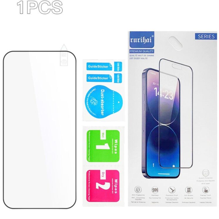 Захисне скло RURIHAI Full Glue Screen Protect для Xiaomi Poco F8 Ultra - Black: фото 8 з 8