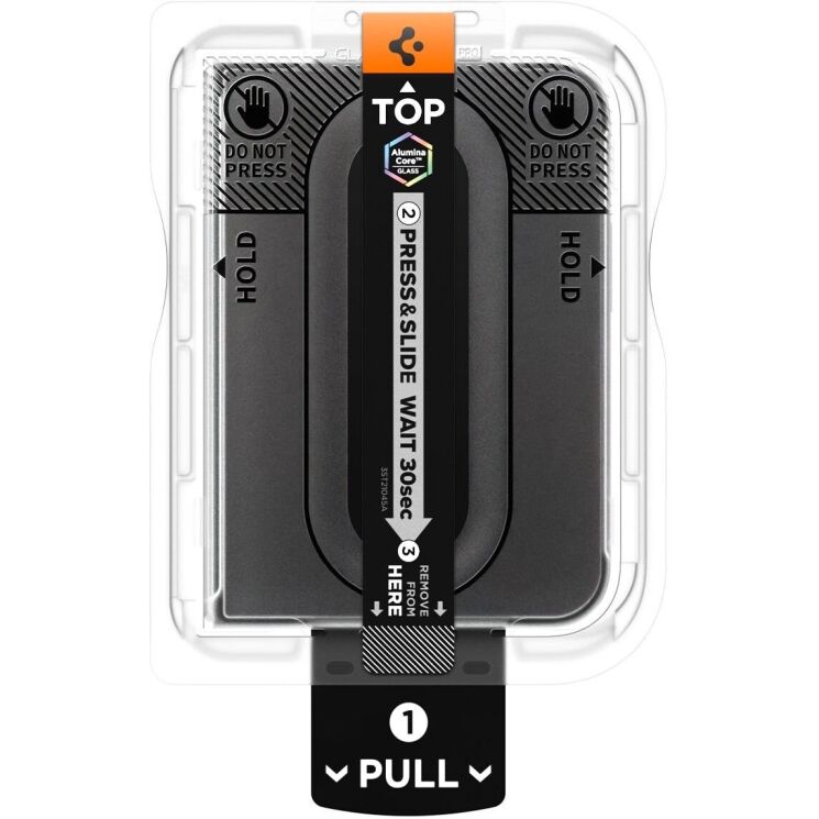 Защитное стекло Spigen GLAS.tR EZ Fit Pro для iPhone Duo (AGL12014): фото 2 из 14