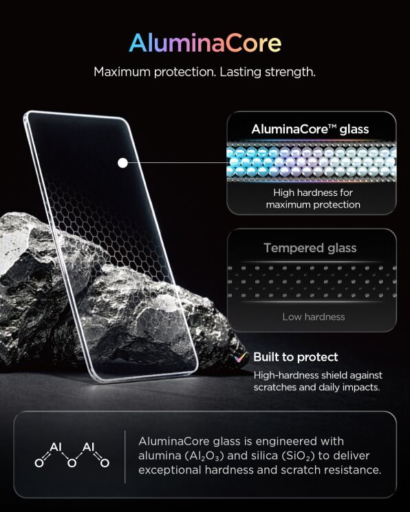Защитное стекло Spigen GLAS.tR EZ Fit Pro для iPhone Duo (AGL12014): фото 7 из 14