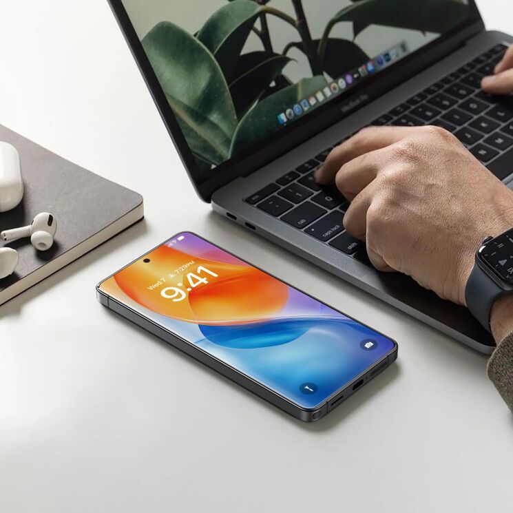 Захисне скло TORRAS OrigArmor Screen Protector для Samsung Galaxy S26 Ultra (S948): фото 11 з 16