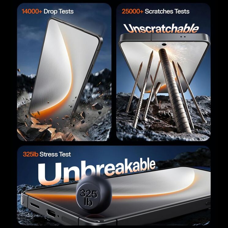 Захисне скло TORRAS OrigArmor Screen Protector для Samsung Galaxy S26 Ultra (S948): фото 6 з 16