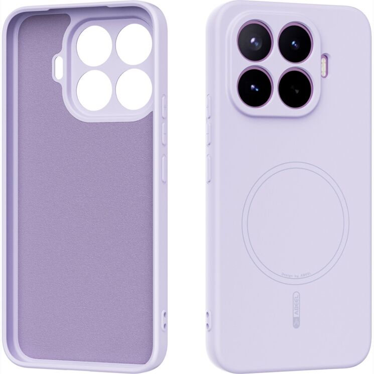 Захисний чохол ABEEL Lyra Skin with MagSafe для Xiaomi 17T Pro - Purple: фото 1 з 7