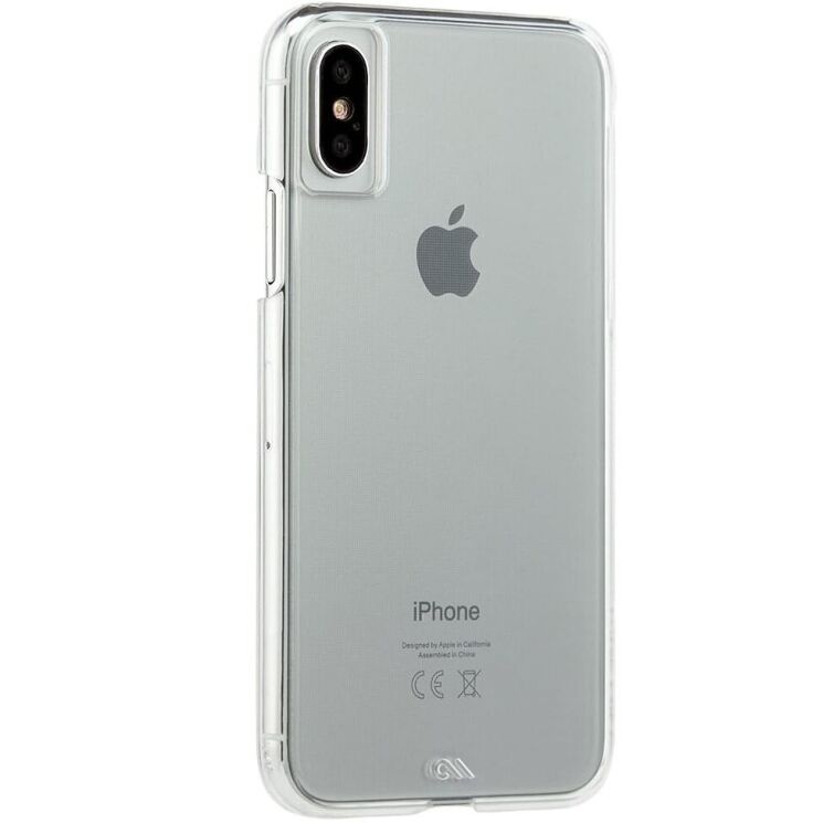 Захисний чохол Case-Mate Barely There для Apple iPhone X / iPhone XS - Clear: фото 2 з 8