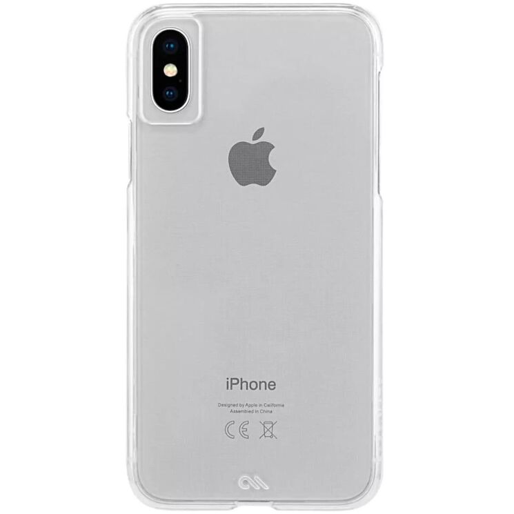 Захисний чохол Case-Mate Barely There для Apple iPhone X / iPhone XS - Clear: фото 1 з 8