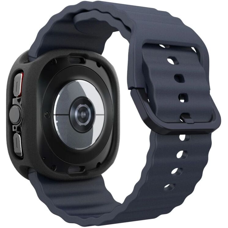 Защитный чехол Caseology Vault (FW) by Spigen для Samsung Galaxy Watch Ultra (47mm) - Matte Black: фото 7 из 13
