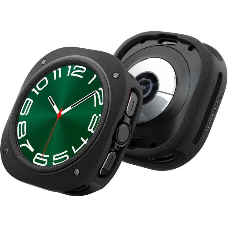 Защитный чехол Caseology Vault (FW) by Spigen для Samsung Galaxy Watch Ultra (47mm) - Matte Black: фото 3 из 13