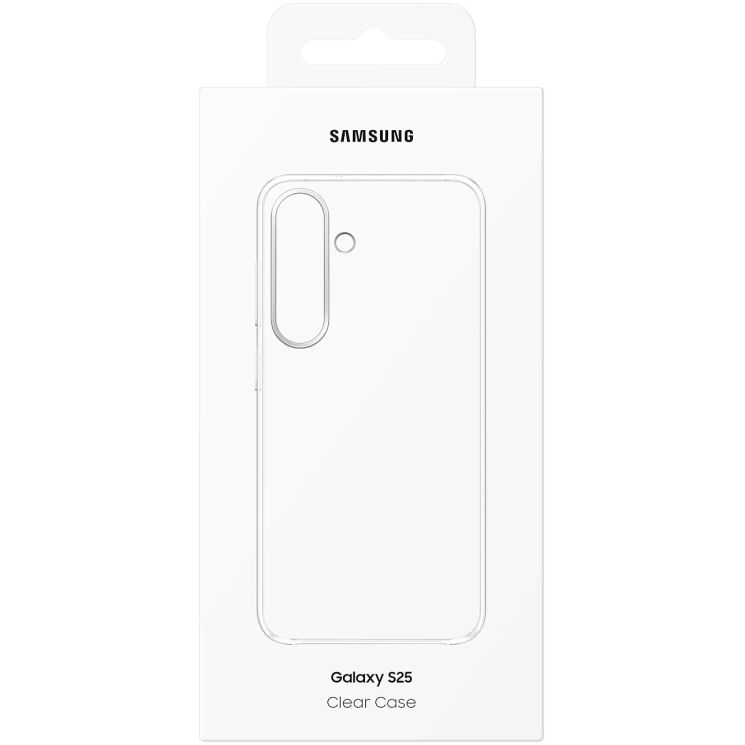 Защитный чехол Clear Case для Samsung Galaxy S25 (S931) EF-QS931CTEGWW - Transparent: фото 6 из 6