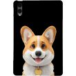 Защитный чехол Deexe Animal Series для Samsung Galaxy Tab S12 Plus - Corgi (436009E)