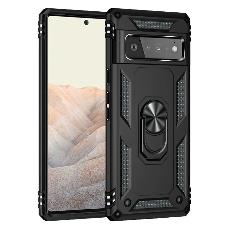 Защитный чехол Deexe Armor Case для Google Pixel 6 Pro - Black: фото 2 из 8