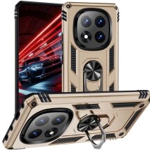 Защитный чехол Deexe Armor Case для Xiaomi Redmi Note 14 Pro 5G / Poco X7 - Gold: фото 1 из 7