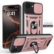 Защитный чехол Deexe Armor Shield для Apple iPhone 16e - Rose Gold (378227RG)