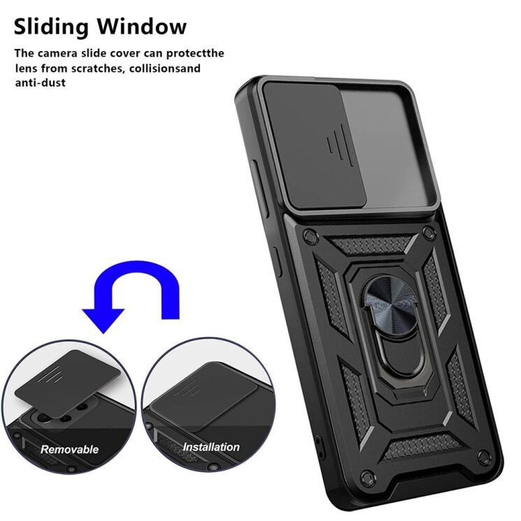 Защитный чехол Deexe Armor Shield для Samsung Galaxy A33 (A336) - Black: фото 4 из 8