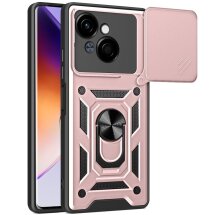Защитный чехол Deexe Armor Shield для TECNO Spark Go 1 - Rose Gold: фото 1 из 9