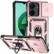 Защитный чехол Deexe Armor Shield для Xiaomi Redmi 13C / Poco C65 - Rose Gold (342566RG)