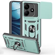 Защитный чехол Deexe Armor Shield для Xiaomi Redmi Note 14 5G - Green: фото 1 из 8