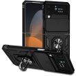 Защитный чехол Deexe Armor Shield (FF) для Samsung Galaxy Flip 4 - Black (302213B)