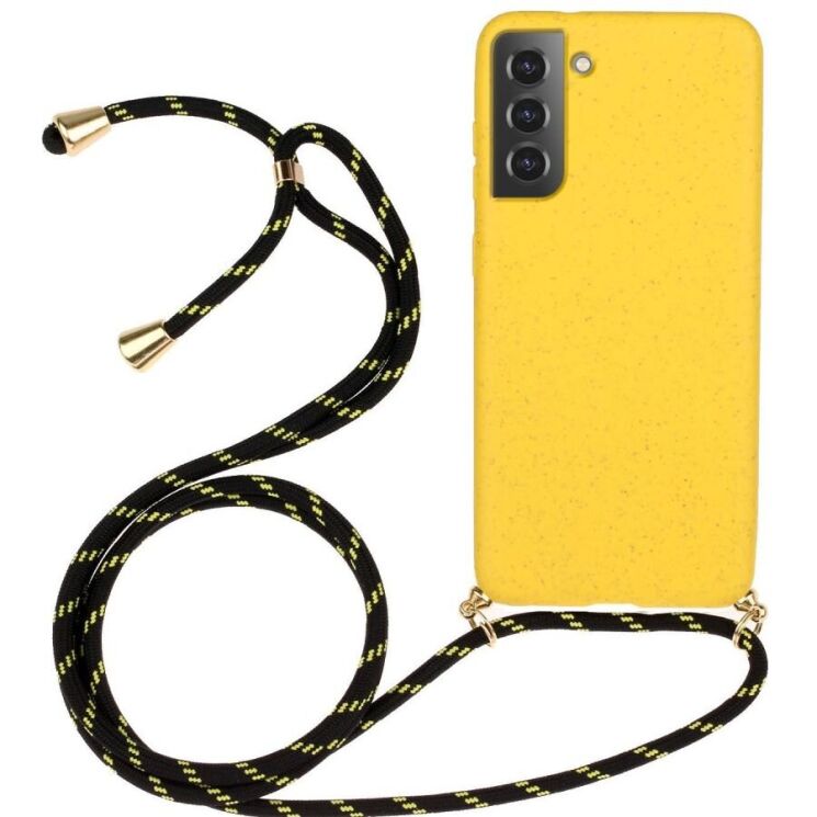 Защитный чехол Deexe Astra Case для Samsung Galaxy S22 - Yellow: фото 1 из 4