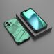 Захисний чохол Deexe Bibercas для Apple iPhone 17 - Green (387230G). Фото 4 з 6