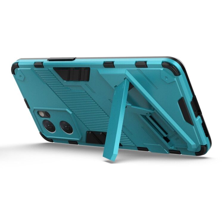 Захисний чохол Deexe Bibercas для OPPO Reno 7 5G Chinese - Baby Blue: фото 4 з 8