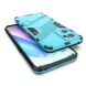 Захисний чохол Deexe Bibercas для OPPO Reno 7 5G Chinese - Baby Blue (295714TT). Фото 5 з 8