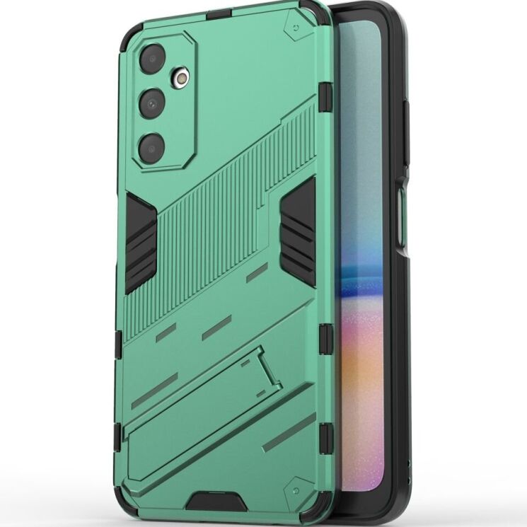 Защитный чехол Deexe Bibercas для Samsung Galaxy A05s (A057) - Green: фото 1 из 7
