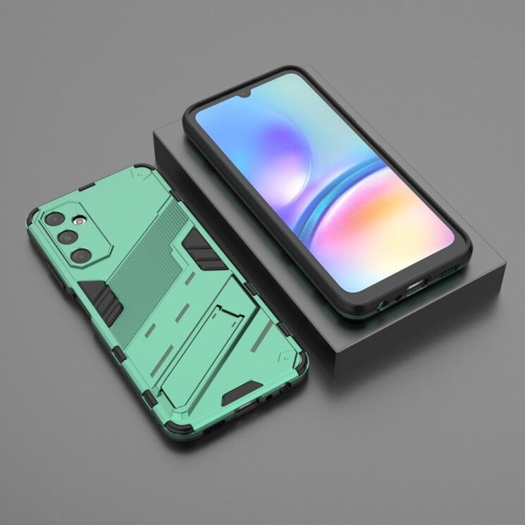 Защитный чехол Deexe Bibercas для Samsung Galaxy A05s (A057) - Green: фото 5 из 7