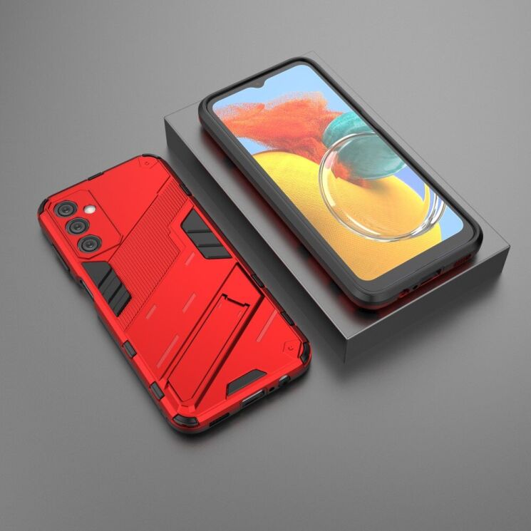 Защитный чехол Deexe Bibercas для Samsung Galaxy M14 (M146) - Red: фото 5 из 7