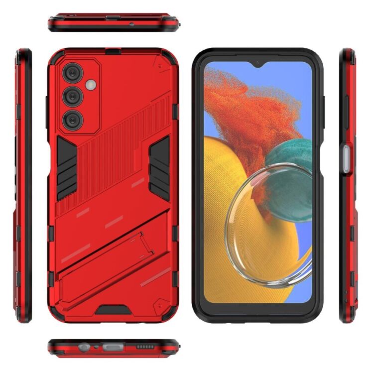Защитный чехол Deexe Bibercas для Samsung Galaxy M14 (M146) - Red: фото 6 из 7