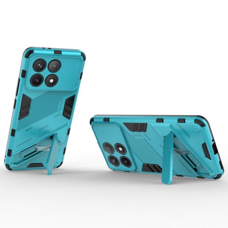Защитный чехол Deexe Bibercas для Xiaomi Poco F6 Pro - Baby Blue: фото 3 из 8