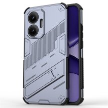 Защитный чехол Deexe Bibercas для Xiaomi Poco F7 - Grey: фото 1 из 6