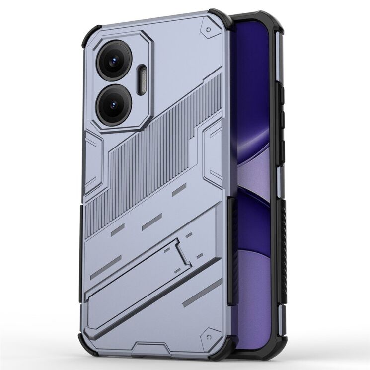 Захисний чохол Deexe Bibercas для Xiaomi Poco F7 - Grey: фото 1 з 6