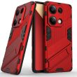 Защитный чехол Deexe Bibercas для Xiaomi Redmi Note 13 Pro 4G / Poco M6 Pro - Red (345739R)