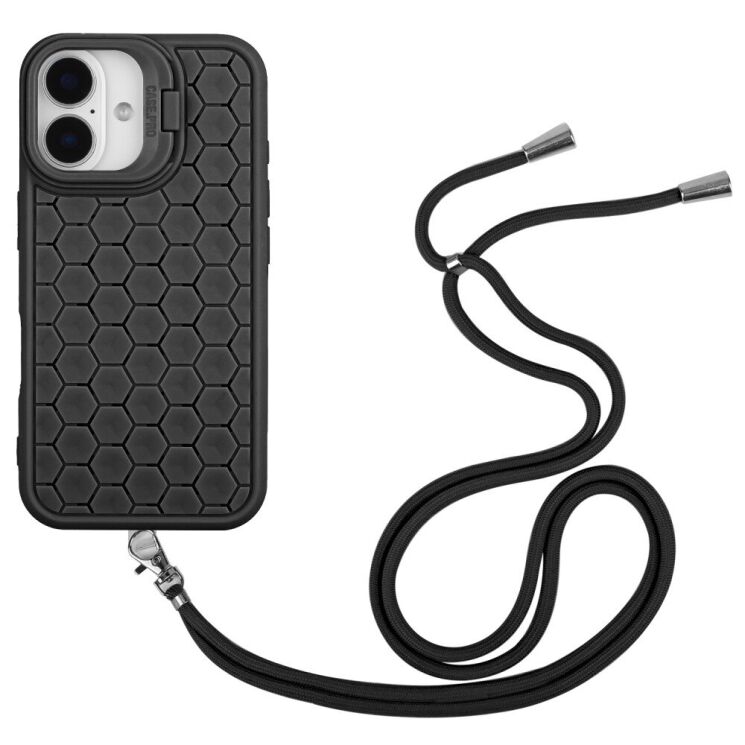 Защитный чехол Deexe CasePro with MagSafe для Apple iPhone 16 - Black: фото 2 из 5