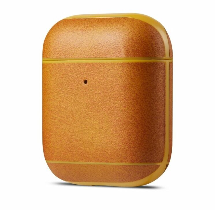 Защитный чехол Deexe Classic Case для Apple AirPods 1 / 2 - Brown: фото 3 из 7