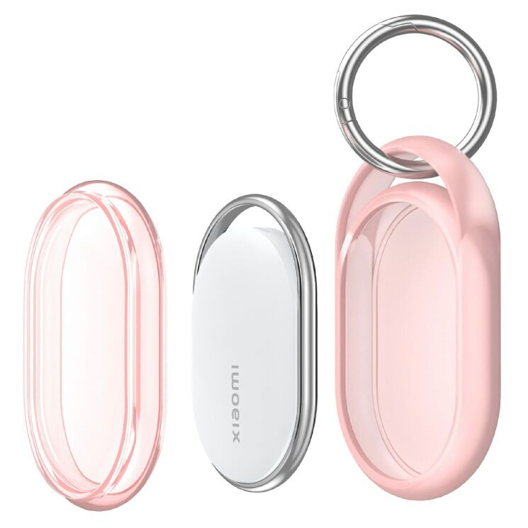 Захисний чохол Deexe Cosmic Guard для Xiaomi Tag - Transparent Pink: фото 5 з 13