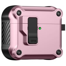 Защитный чехол Deexe Defender Armor для Apple AirPods 4 - Pink: фото 1 из 7