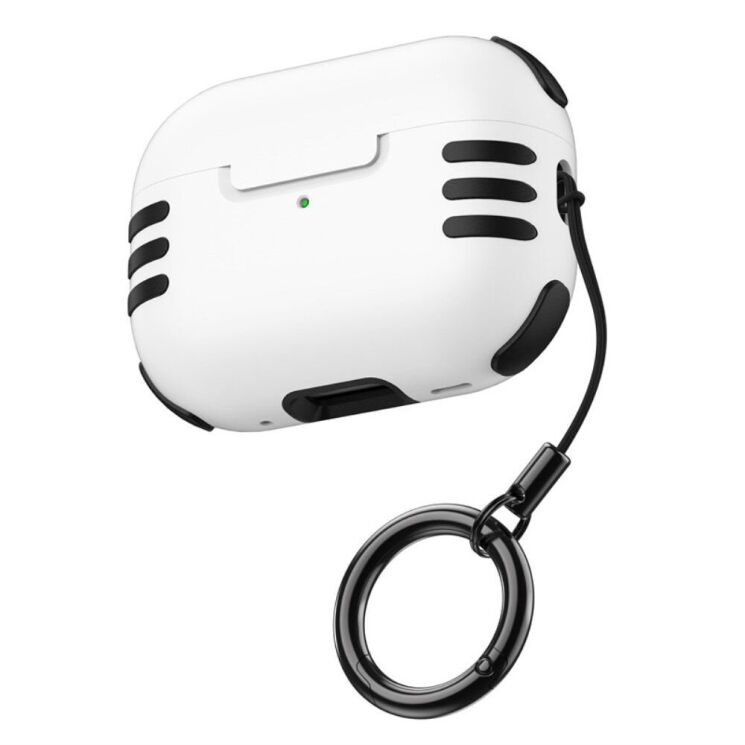 Защитный чехол Deexe Dustproof Case для Apple AirPods Pro 2 - White: фото 1 из 7
