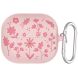 Защитный чехол Deexe Flower Pattern для Samsung Galaxy Buds 3 / Buds 3 Pro - Light Pink (360902LP). Фото 1 из 7