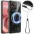 Захисний чохол Deexe Glitter Case with MagSafe для Motorola Moto G17 Power / G15 Power / G15 - Black: фото 1 з 7