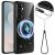 Защитный чехол Deexe Glitter Case with MagSafe для Samsung Galaxy S25 FE (S731) - Black: фото 1 из 7