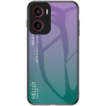 Защитный чехол Deexe Gradient Color для Motorola Moto G05 - Purple: фото 1 из 11