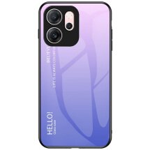 Захисний чохол Deexe Gradient Color для OPPO Reno 14 F/FS - Pink / Purple: фото 1 з 6