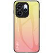 Защитный чехол Deexe Gradient Color для OPPO Reno 15 Pro - Yellow (405609Y)